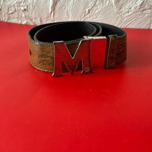 Authentic Mcm belt
